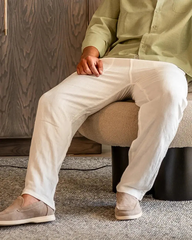 Marrakesch - Leinenpantalon (Slim Fit) Château Whitmore